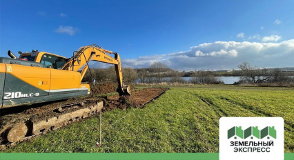 Начало работ в поселке "Карамель"